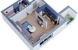 Apartament Garsoniera, 39.63 mp, Dacia