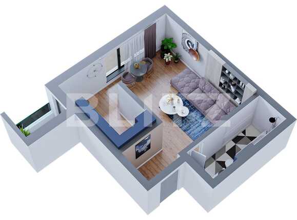 Garsonieră de vânzare Canta - 80632AV | BLITZ Iași | Poza3