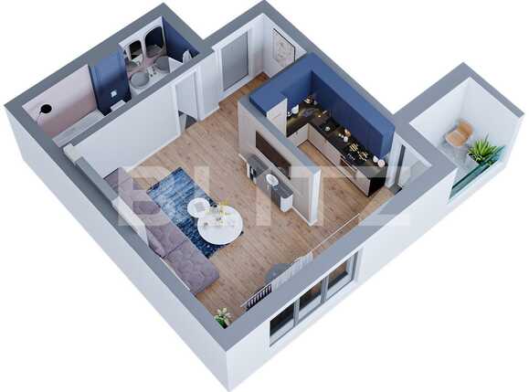 Garsonieră de vânzare Canta - 80632AV | BLITZ Iași | Poza2