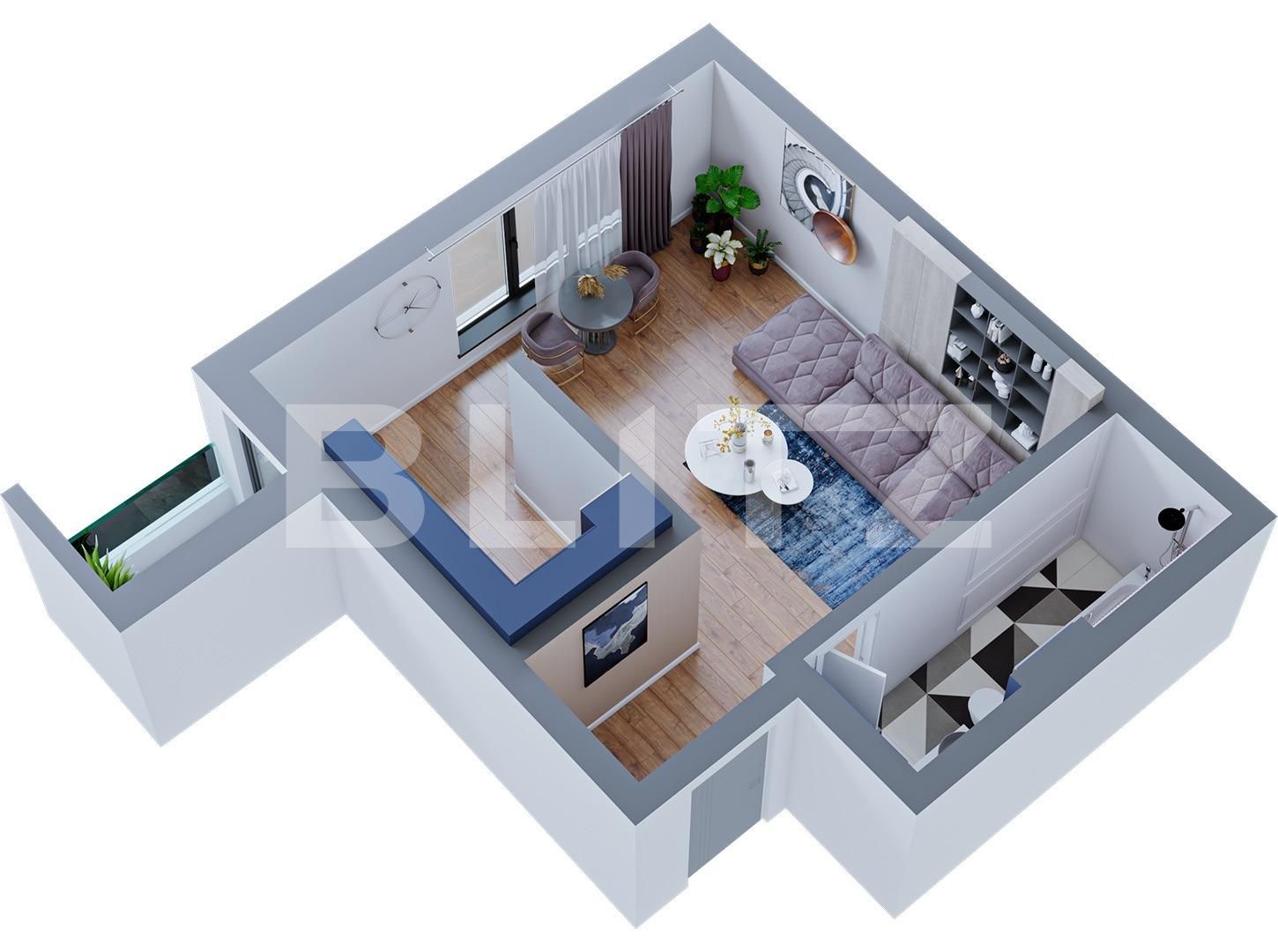 Garsonieră de vânzare Canta - 80632AV | BLITZ Iași | Poza3