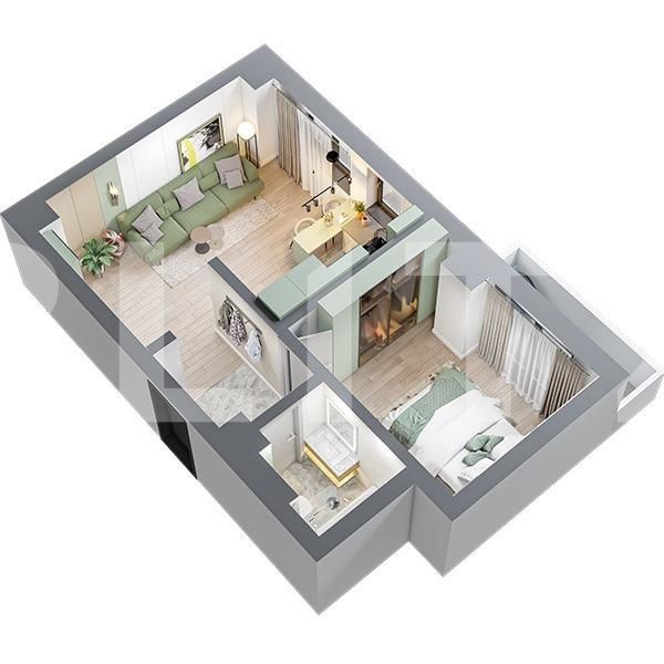 Apartament de vânzare 2 camere Tatarasi - 80635AV | BLITZ Iași | Poza2