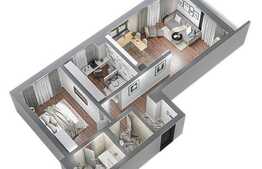 Apartament 3 camere, 67.57 mp, zona exclusivista Tatarasi Sud