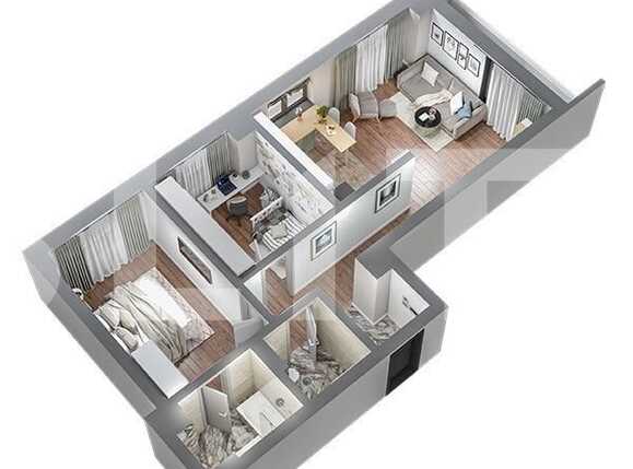 Apartament de vânzare 3 camere Tatarasi - 80639AV | BLITZ Iași | Poza3