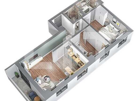 Apartament de vânzare 3 camere Tatarasi - 80639AV | BLITZ Iași | Poza2