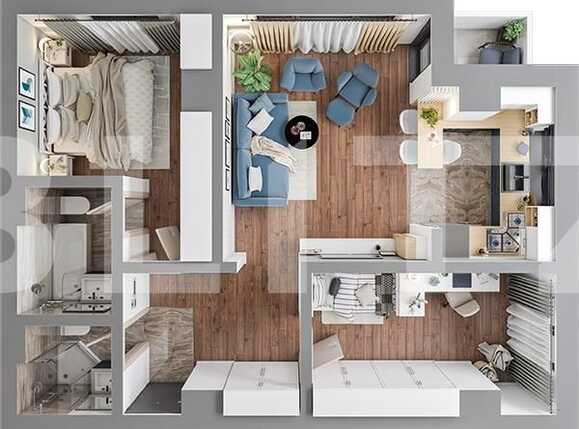 Apartament de vânzare 3 camere Tatarasi - 80642AV | BLITZ Iași | Poza2