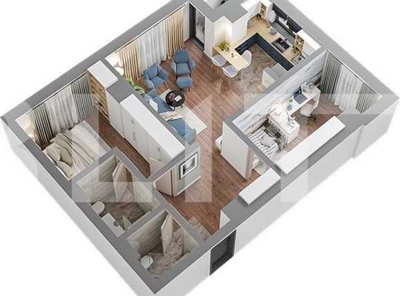 Apartament de vânzare 3 camere Tatarasi - 80642AV | BLITZ Iași | Poza1