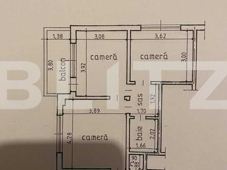 Apartament de vânzare 3 camere Podu Ros - 81502AV | BLITZ Iași | Poza1