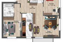 Apartament 3 camere in complex rezidential premium, 102 mp, zona exclusivista Viticultori