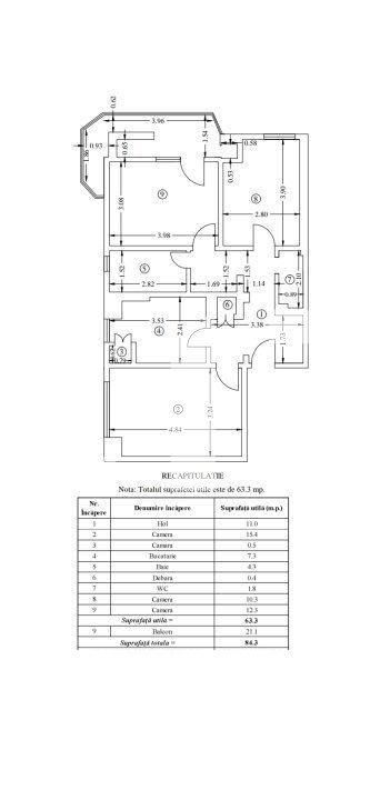 Apartament de vânzare 3 camere Gara - 82108AV | BLITZ Iași | Poza5