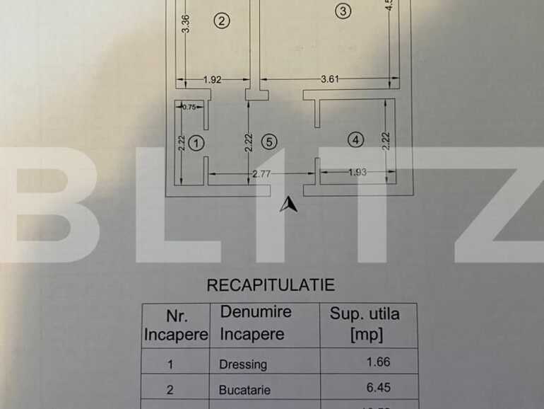 Garsonieră de vânzare Visani - 83146AV | BLITZ Iași | Poza1