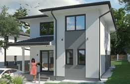 Casa cu 4 camere de 125 mp utili, 400 mp de teren, Visani