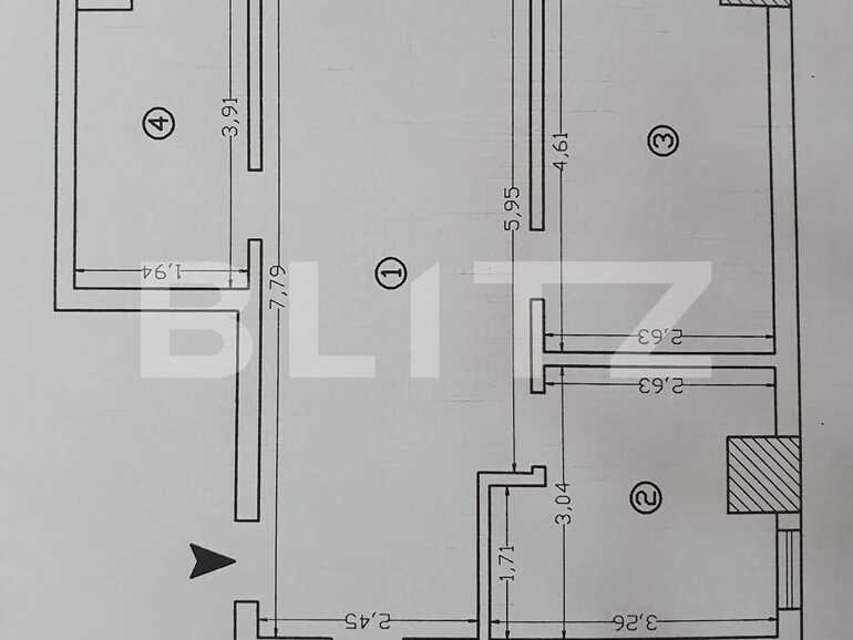 Apartament de vânzare 3 camere Nicolina - 83728AV | BLITZ Iași | Poza1