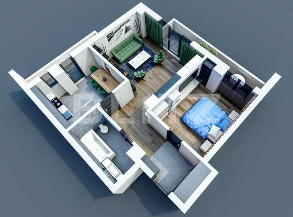 Apartament de vânzare 2 camere Bucium - 84226AV | BLITZ Iași | Poza2