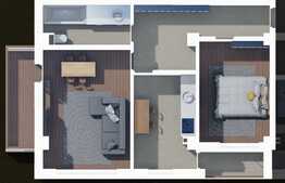 Apartament 2 camere, 65 mp, zona Bucium
