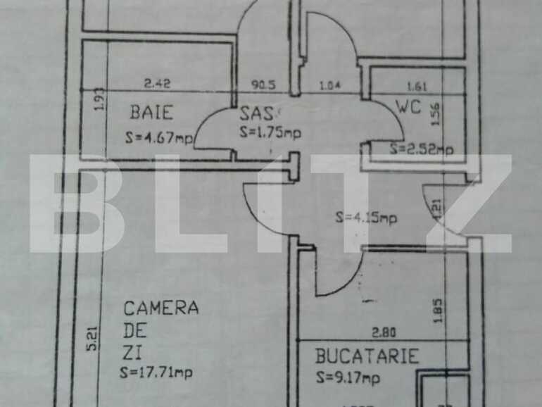 Apartament de vânzare 3 camere Galata - 85620AV | BLITZ Iași | Poza1