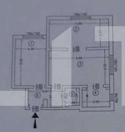 Apartament 3 camere, 40 mp, zona Tatarasi