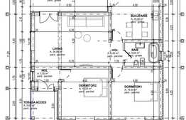 Casa 3 camere, 105 mp, teren 480 mp, canalizare, Holboca