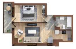 Apartament 2 camere, 50 mp, decomandat, bloc nou, Tatarasi Oancea