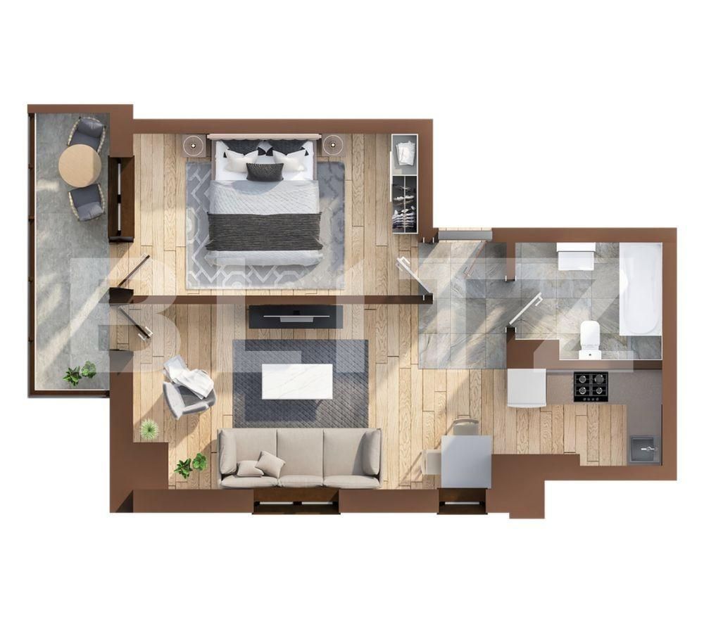 Apartament de vânzare 2 camere Tatarasi - 87717AV | BLITZ Iași | Poza2