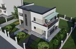 Casa design modern, 157 mp, vedere spre lac, Valea Adanca