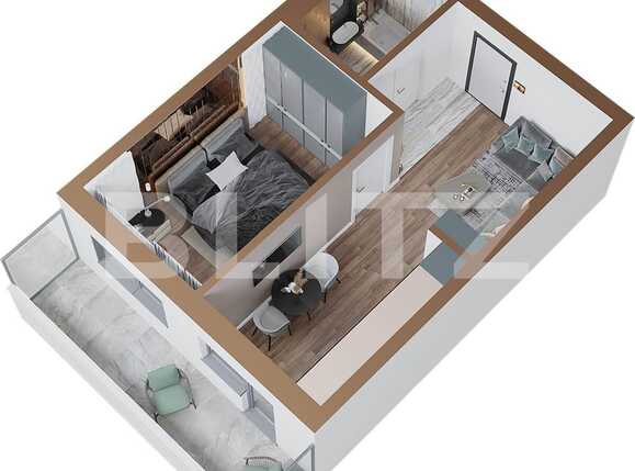 Apartament de vânzare 2 camere Copou - 88338AV | BLITZ Iași | Poza6