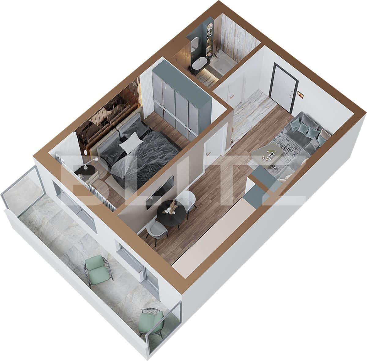 Apartament de vânzare 2 camere Copou - 88338AV | BLITZ Iași | Poza6