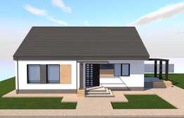 Casa superba 83 mp utili+ 50 mp mansarda, 407 mp, Holboca