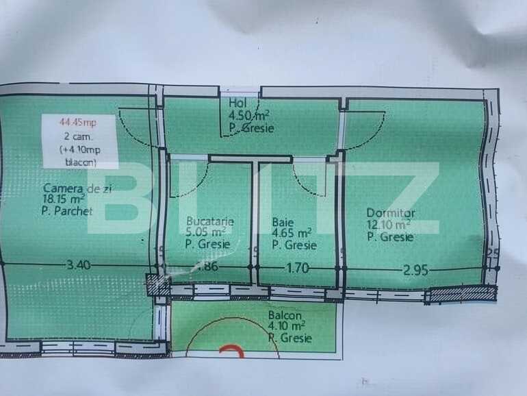 Apartament de vânzare 2 camere Copou - 89184AV | BLITZ Iași | Poza1