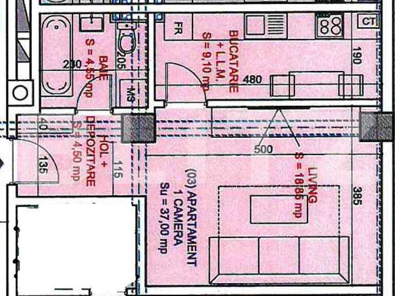 Garsonieră de vânzare Bucium - 89377AV | BLITZ Iași | Poza1