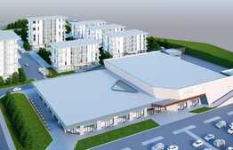 Apartament 1 camera 37.30 mp, zona Bucium