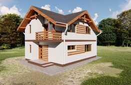 Casa de 5 camere, 120 mp utili, 370 mp de teren, Horpaz