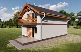 Casa de 5 camere, 120 mp utili, 370 mp de teren, Horpaz