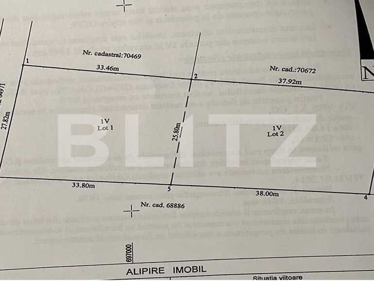 Teren de vânzare Visani - 89997TV | BLITZ Iași | Poza1
