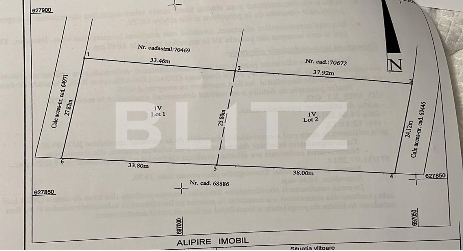 Teren de vânzare Visani - 89997TV | BLITZ Iași | Poza1