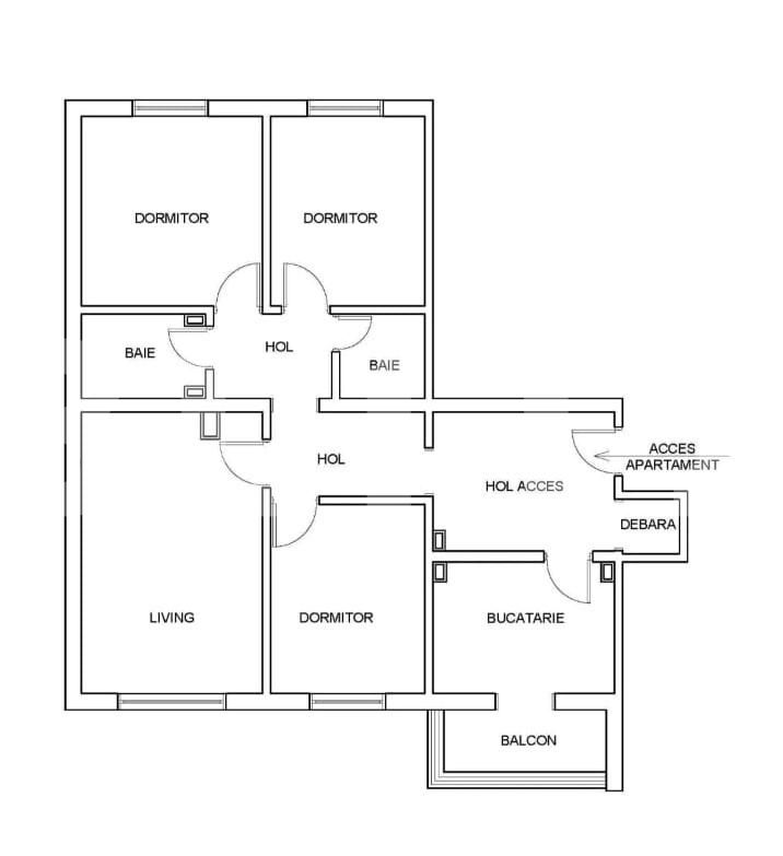 Apartament de vânzare 4 camere Dacia - 90029AV | BLITZ Iași | Poza1