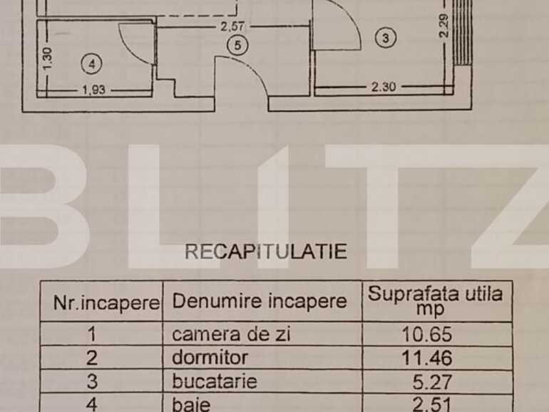 Apartament de vânzare 2 camere Alexandru cel Bun - 90306AV | BLITZ Iași | Poza1