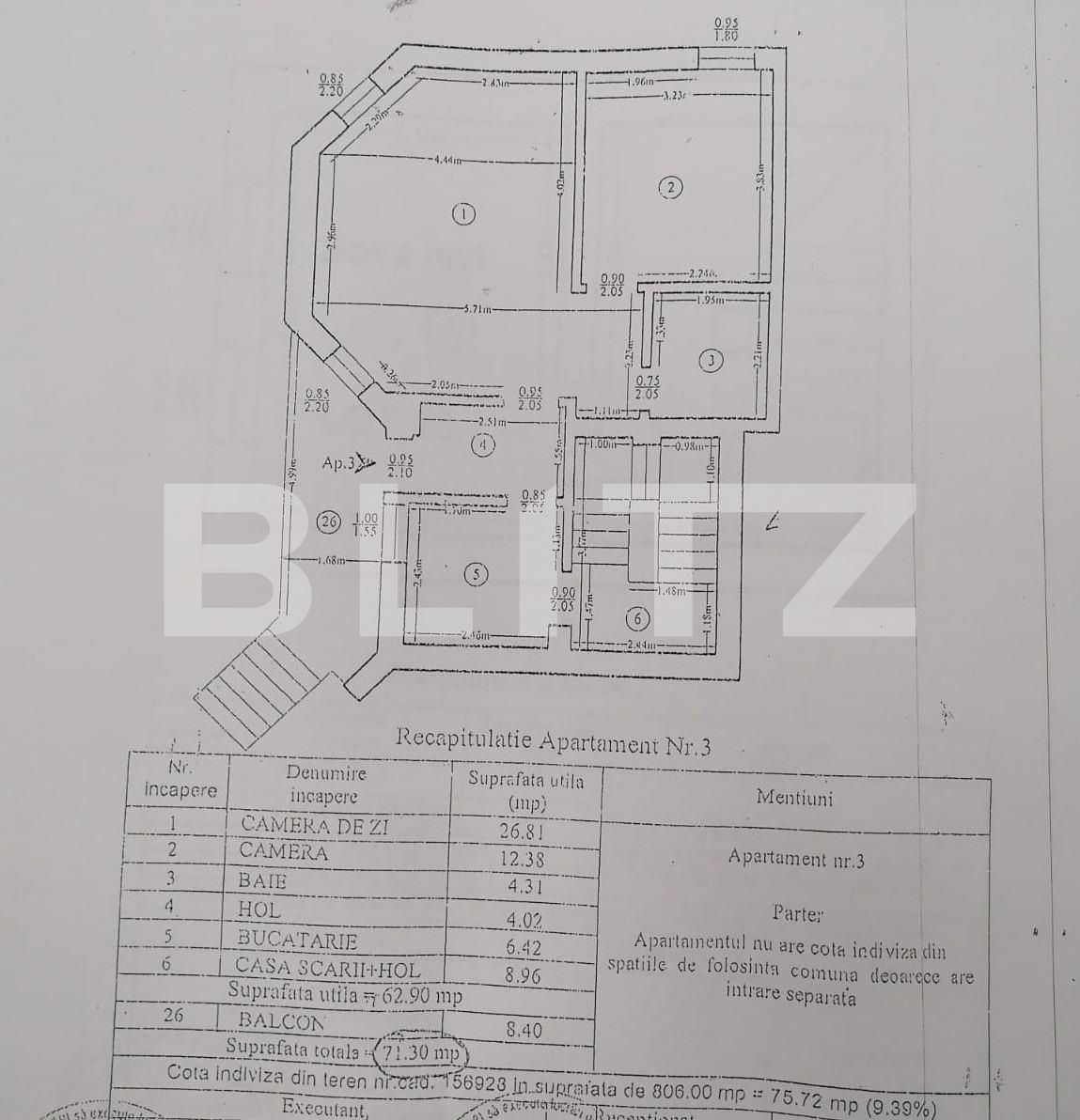 Apartament de vânzare 2 camere Bucium - 90485AV | BLITZ Iași | Poza7