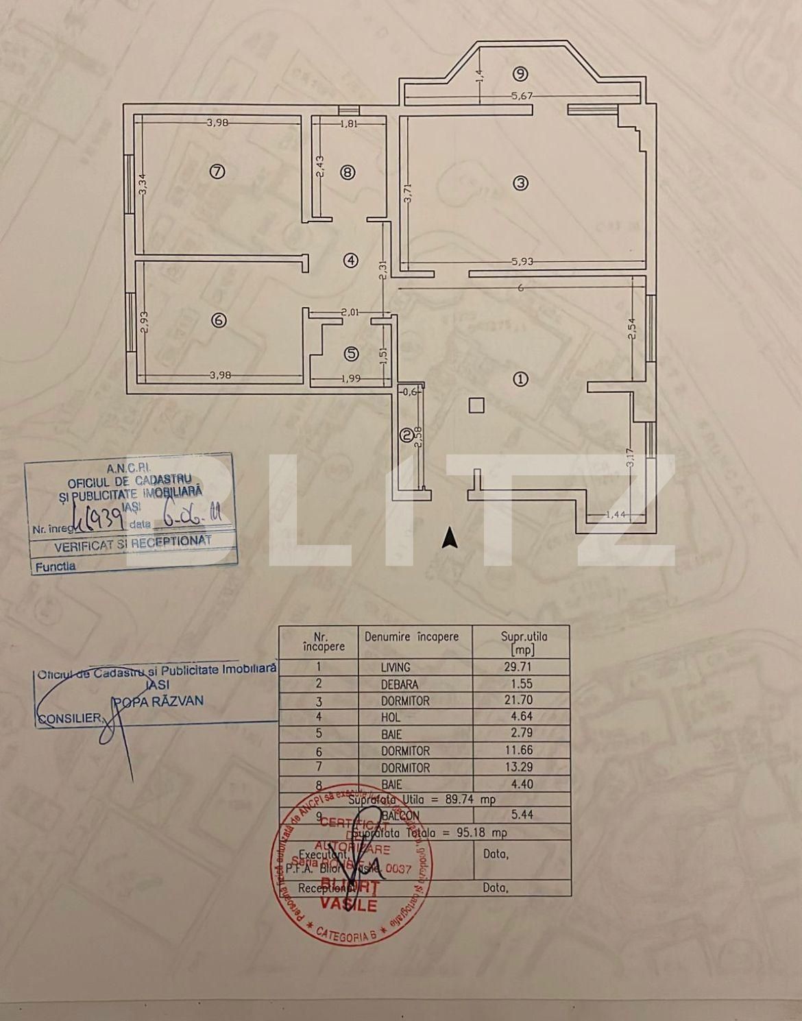 Apartament de vânzare 4 camere Nicolina - 91704AV | BLITZ Iași | Poza1