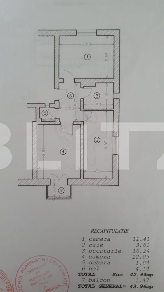 Apartament de vânzare 2 camere Gara - 92952AV | BLITZ Iași | Poza1