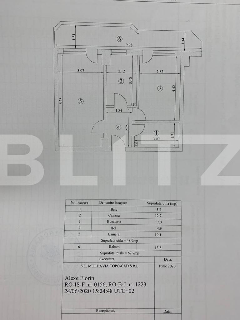 Apartament de vânzare 2 camere Copou - 93957AV | BLITZ Iași | Poza1