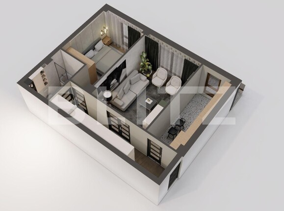 Apartament de vânzare 2 camere Galata - 93960AV | BLITZ Iași | Poza1