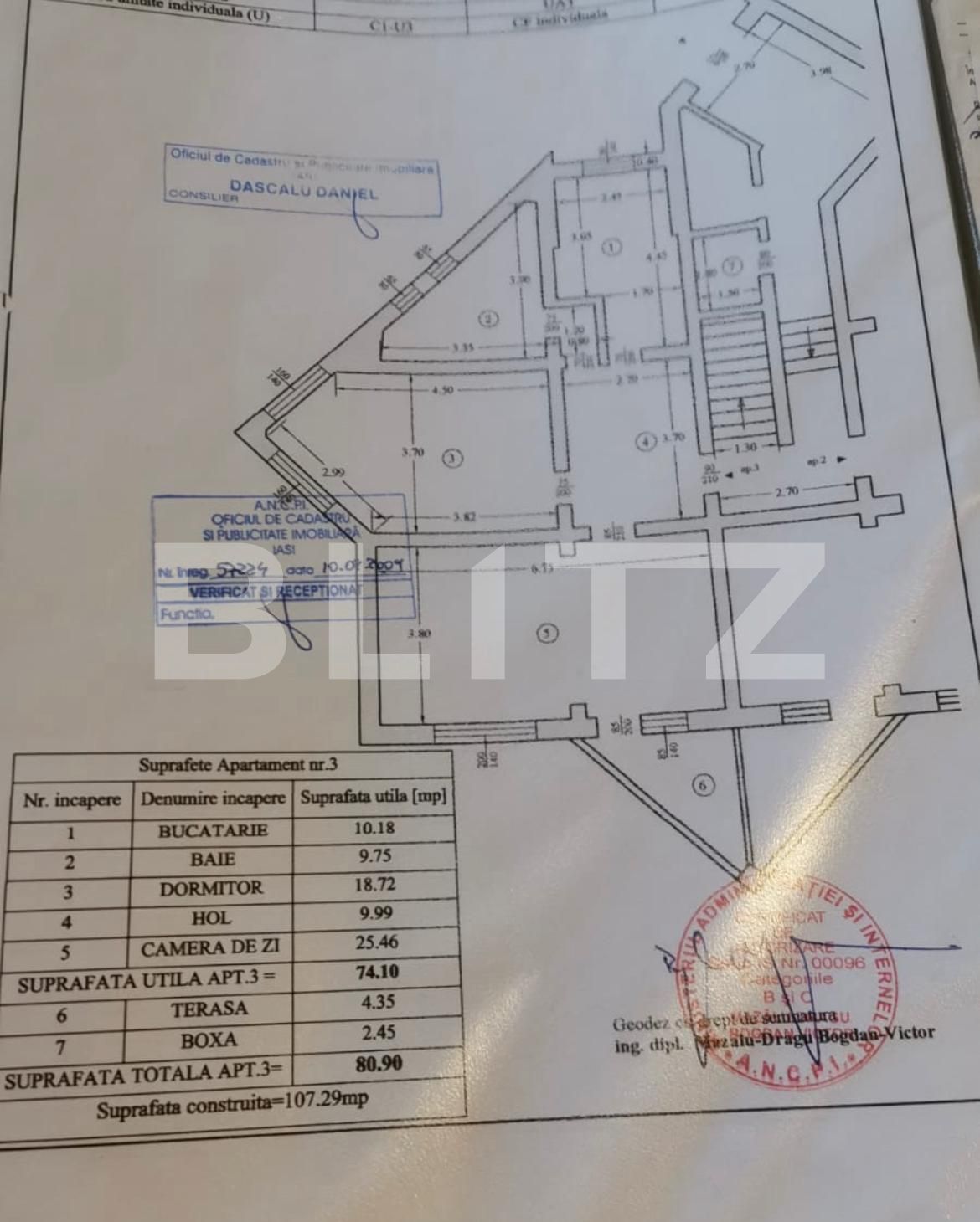 Apartament de vânzare 2 camere Valea Lupului - 94279AV | BLITZ Iași | Poza1