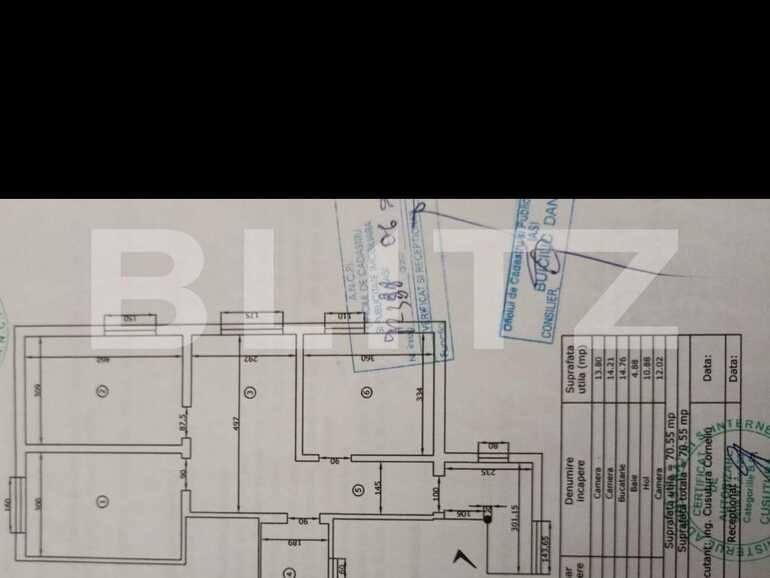 Apartament de vânzare 3 camere Miroslava - 94405AV | BLITZ Iași | Poza1