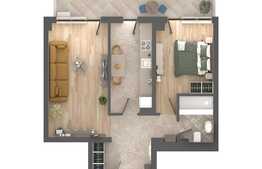 Apartament 2 camere, 71.82mp, etaj intermediar, zona Nicolina