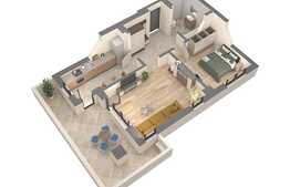 Apartament 2 camere, 71.82mp, etaj intermediar, zona Nicolina