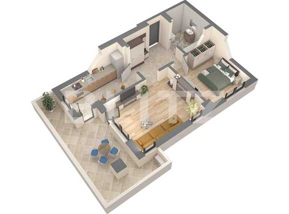 Apartament de vânzare 2 camere Nicolina - 94690AV | BLITZ Iași | Poza2