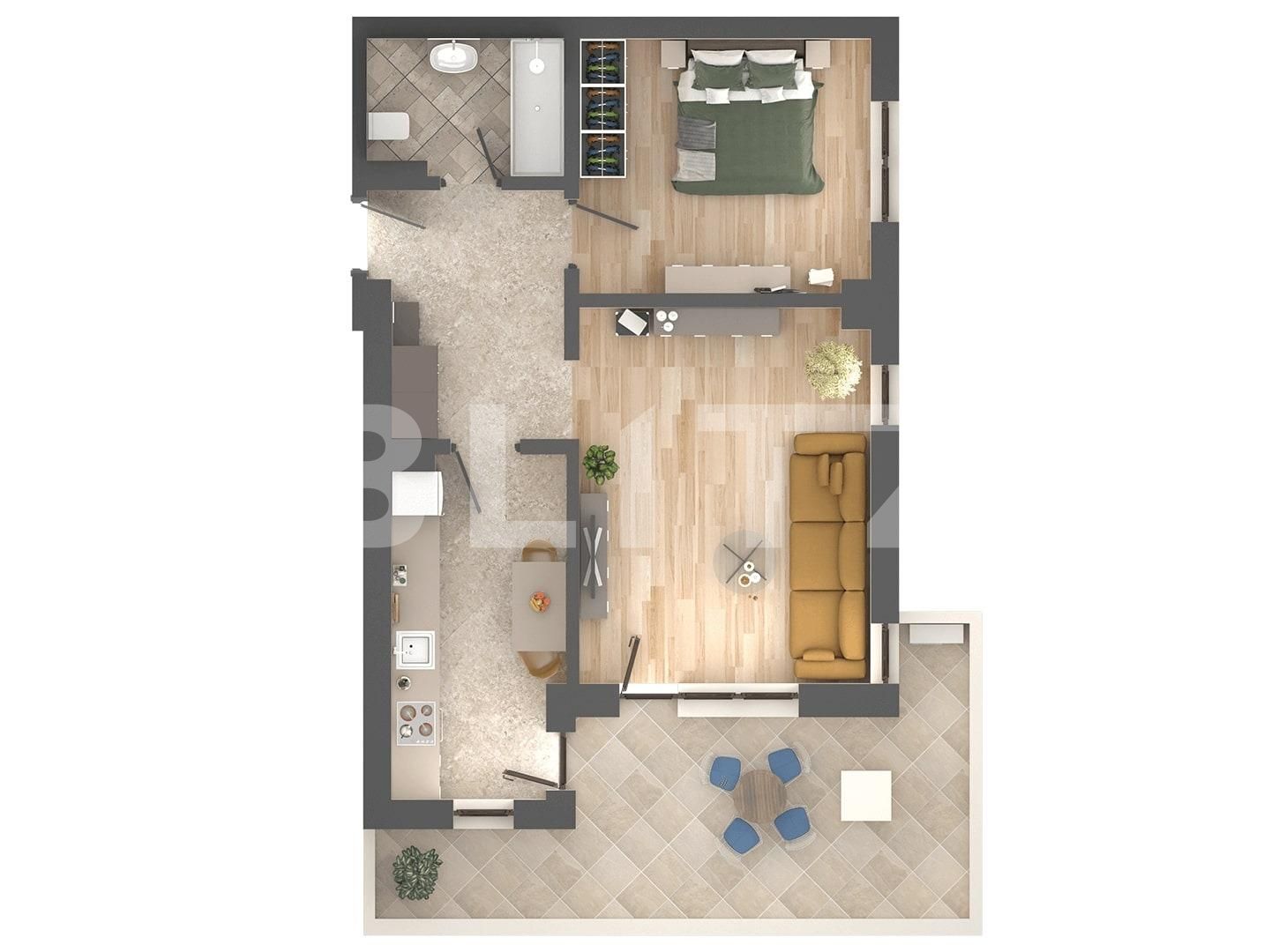 Apartament de vânzare 2 camere Nicolina - 94690AV | BLITZ Iași | Poza3