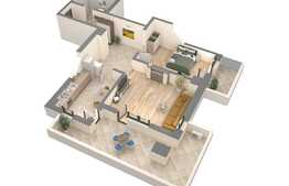 Apartament 2 camere, 79.58mp, etaj intermediar, Zona Nicolina