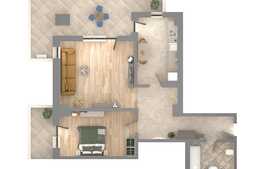 Apartament 2 camere, 79.58mp, etaj intermediar, Zona Nicolina