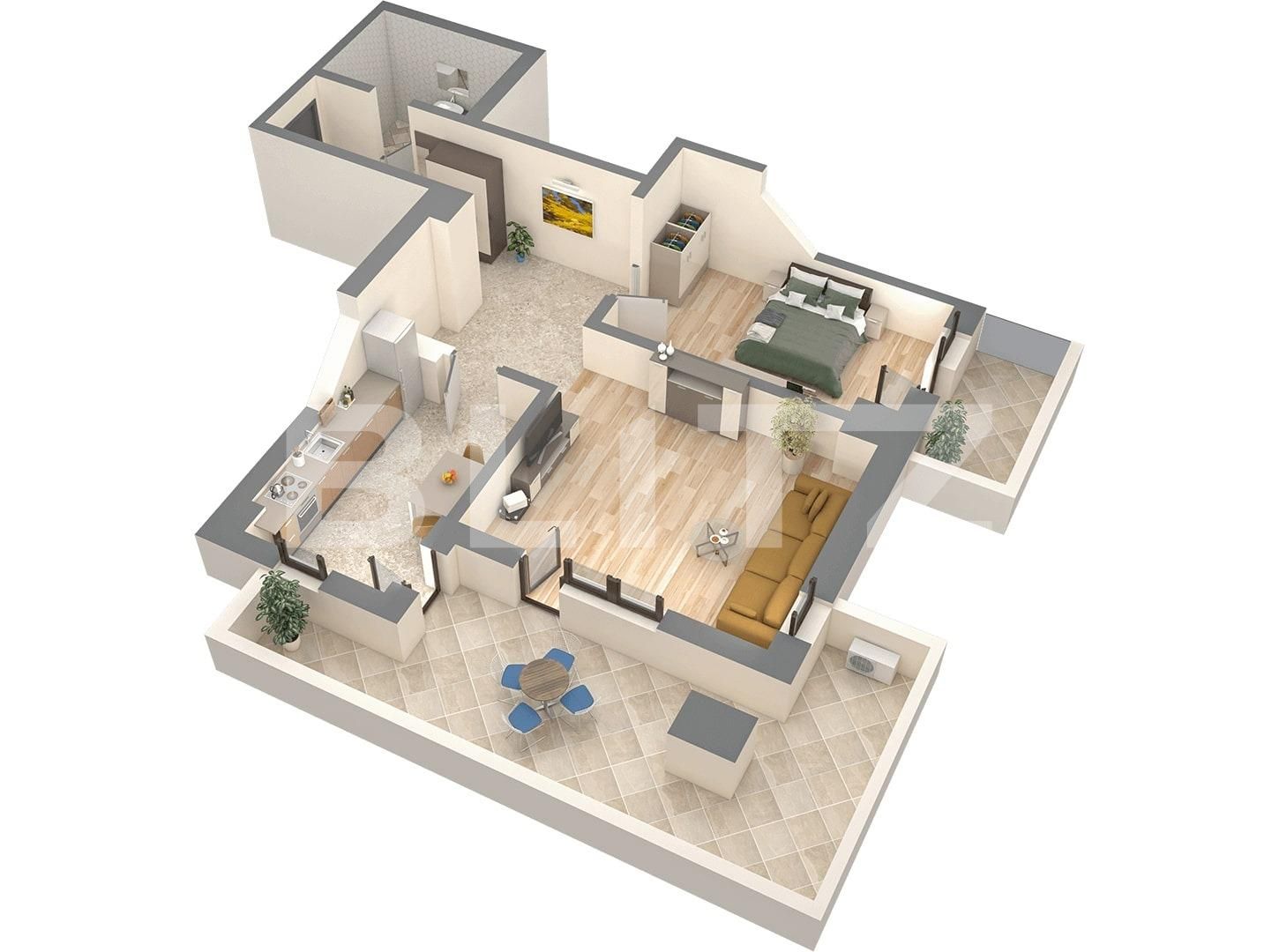 Apartament de vânzare 2 camere Nicolina - 94693AV | BLITZ Iași | Poza2